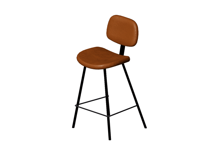 3D Chairs - Leather bar stool - Kare - Barber - 83587 -... 3D Chairs - Leather bar stool - Kare - Barber - 83587 -...