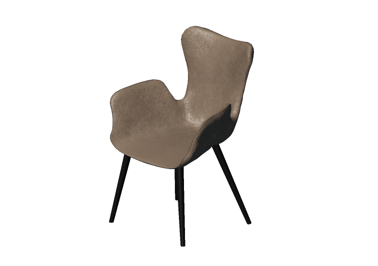 Chaises 3D - Chaise en cuir - Kare - Dream - 83936 - Kare Chaises 3D - Chaise en cuir - Kare - Dream - 83936 - Kare