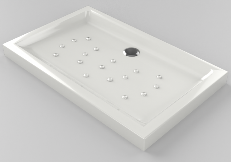 3D Duschen - Duschplatte - Roca Malta - ACCA software