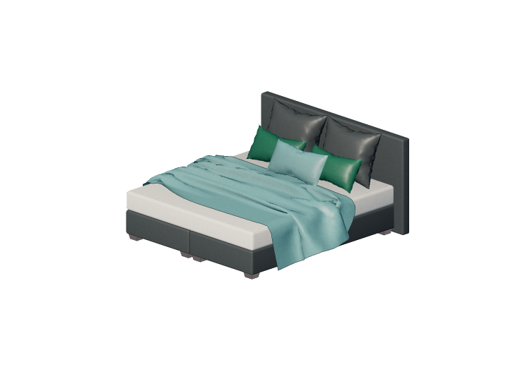 Beds and Side Cabinets 3D - Double bed - Kare - Boxspring -... Beds and Side Cabinets 3D - Double bed - Kare - Boxspring -...
