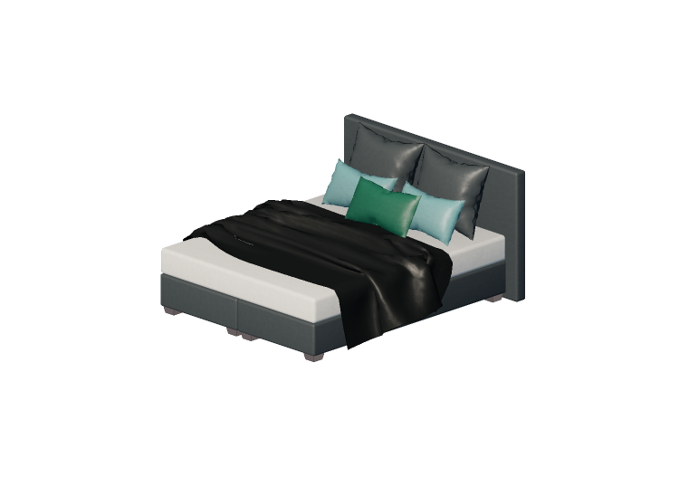 Lits 3D - Lit deux places - Kare - Boxspring - 22518 - Kare Lits 3D - Lit deux places - Kare - Boxspring - 22518 - Kare