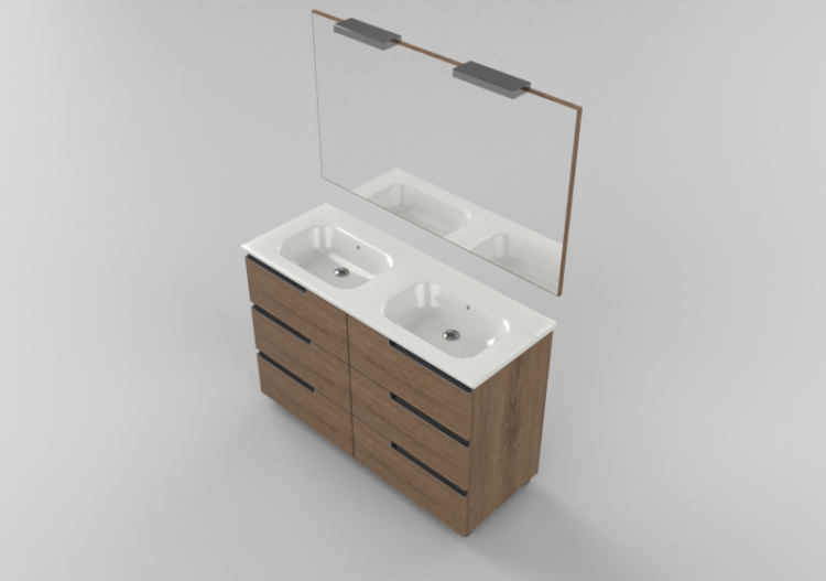 Mobili 3D - Mobile lavabo - Roca Victoria-N - ACCA software