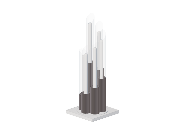 3D Table Lamp - Table lamp - Kare - Pipe - 61477 - Kare 3D Table Lamp - Table lamp - Kare - Pipe - 61477 - Kare