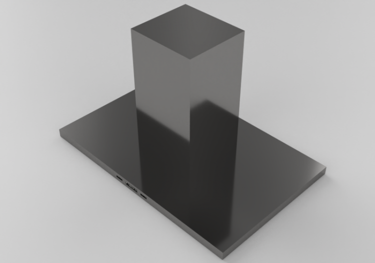 Electroménagers 3D - Hotte à ilot 42'' - Whirlpool Jenn-Air...