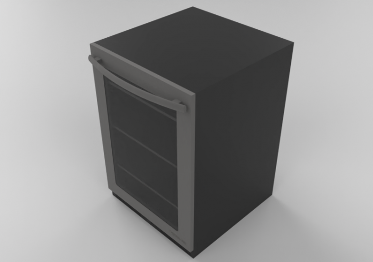 Elettrodomestici 3D - Frigorifero da incasso - Whirlpool...
