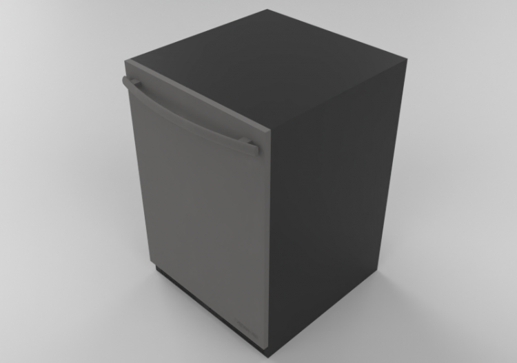 Elettrodomestici 3D - Frigorifero da incasso - Whirlpool...