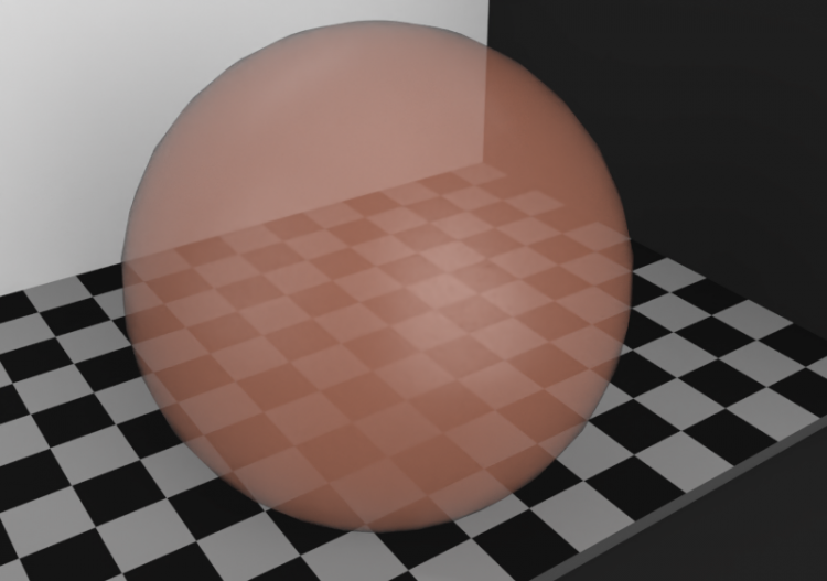 Texture plastique - Rouge beige - ACCA software