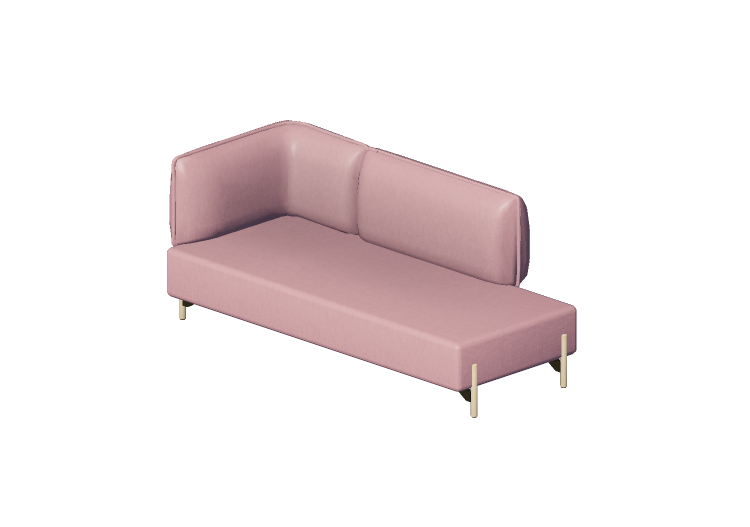 Poltronas y Sofás 3D - Península izquierda - Moroso -... Poltronas y Sofás 3D - Península izquierda - Moroso -...