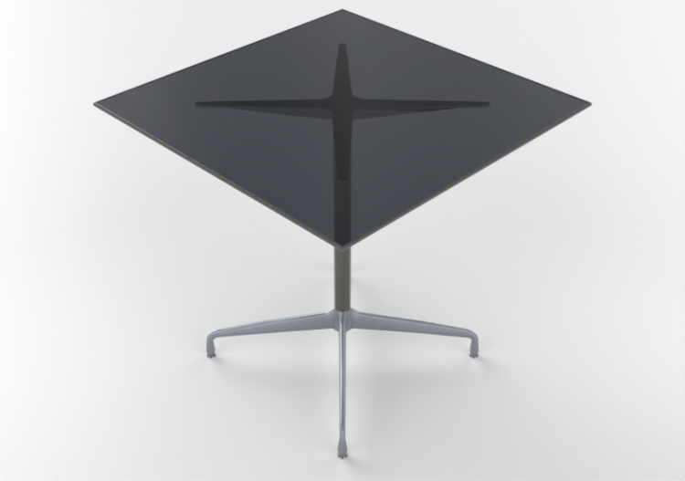 3D Tisch - Tisch 75x75 - ACCA software