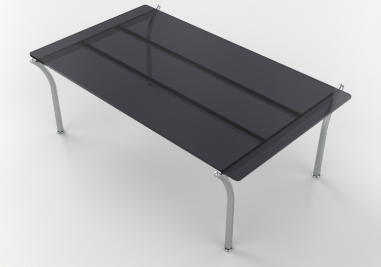 Tables 3D - Table Rectangulaire - ACCA software