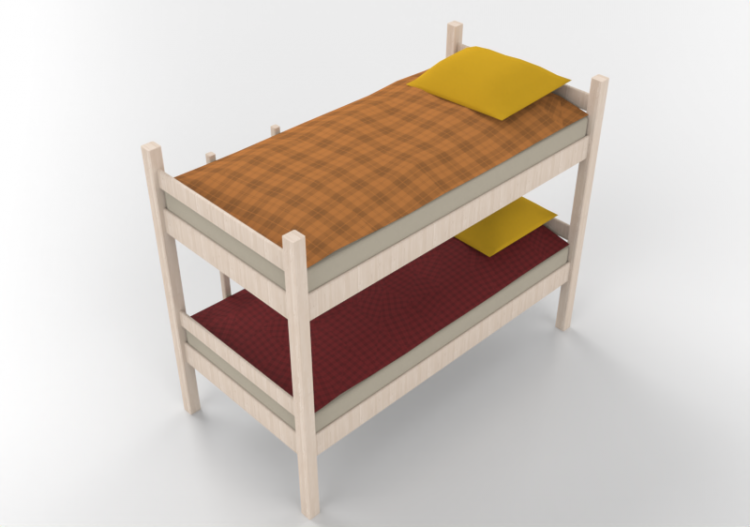 Camas 3D - Beliche - ACCA software