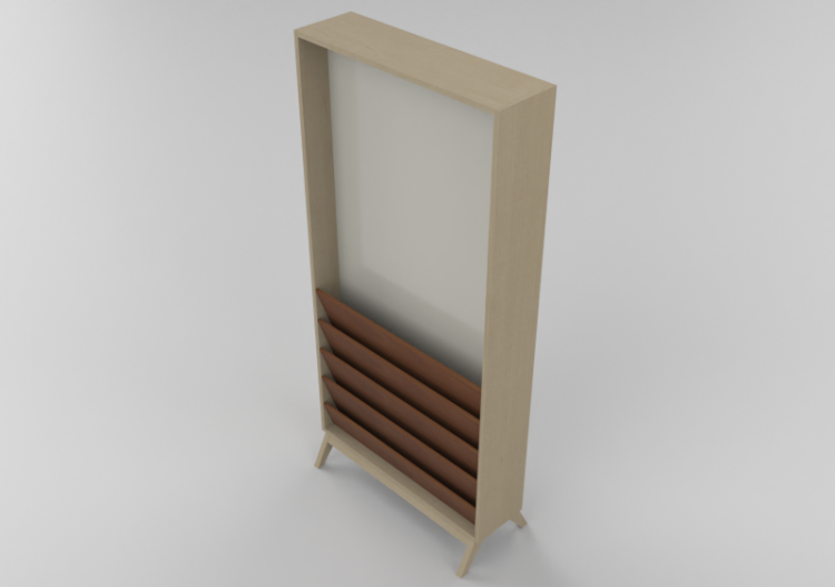 Espositori 3D - Espositore a pavimento - ACCA software