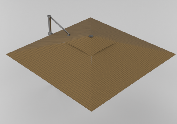 Umbrellas and Curtains 3D - Garden Umbrella - ACCA software