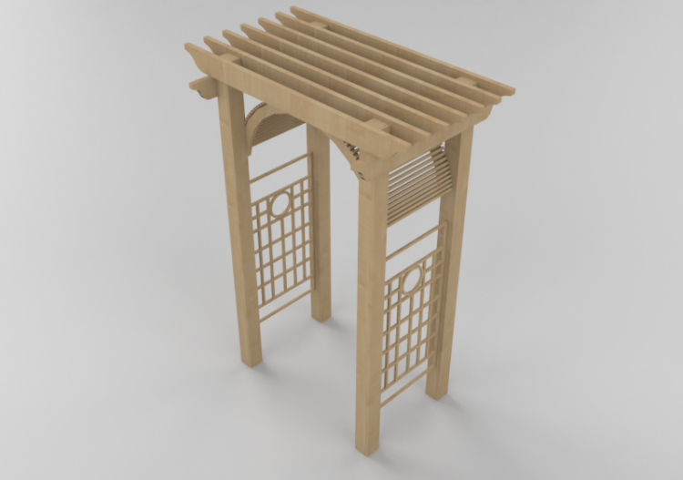 Accesorios 3D - Pérgola - ACCA software