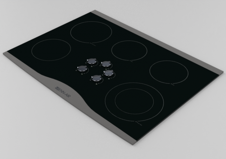 3D Electrical Appliances - Cooking Hob 02 - ACCA software