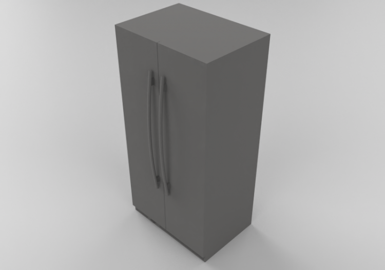 Elettrodomestici 3D - Frigo Whirlpool - ACCA software