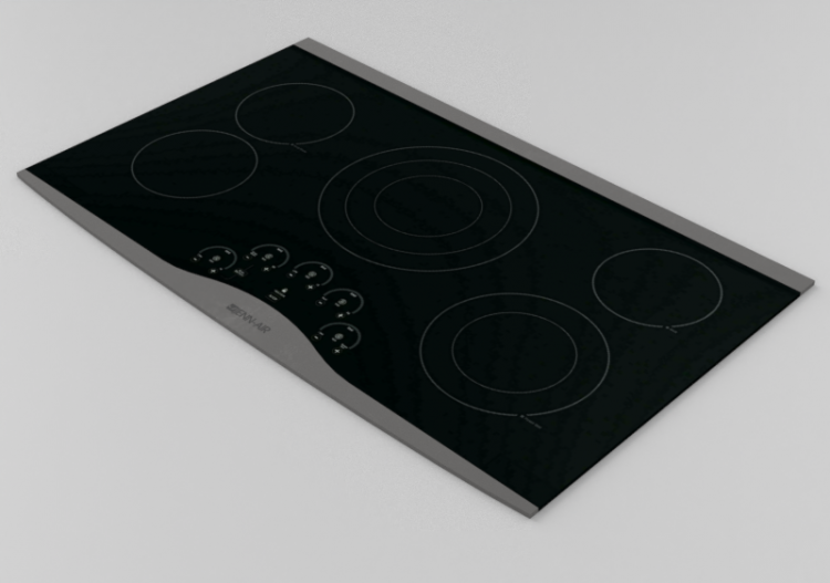 3D Electrical Appliances - Cooking Hob 01 - ACCA software