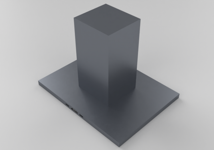 3D Electrical Appliances - Cooker Hood - ACCA software