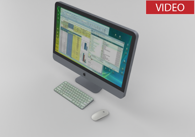 Cellulari e Computer 3D - iMac 27'' - ACCA software