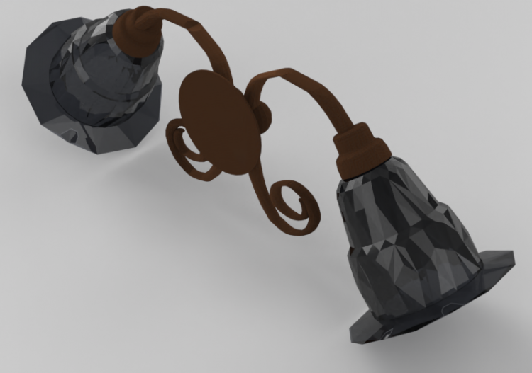 3D Wandlampe - Wandlampe - ACCA software