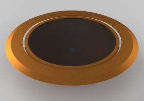 3D Countersunk Lamp - Countersunk spotlight