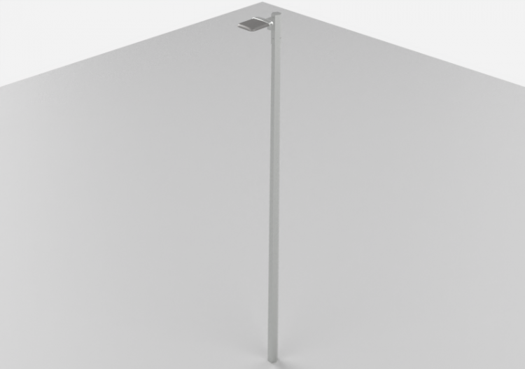 Farolas de calle 3D - Farola calle LED - ACCA software