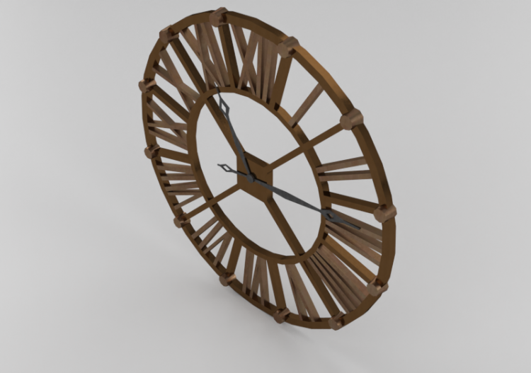 Orologi 3D - Orologio da parete in ferro - ACCA software