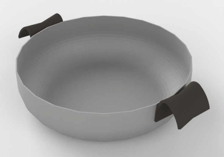 Pans and Containers 3D - Pan - ACCA software
