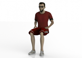 Pessoas 3D - Simão