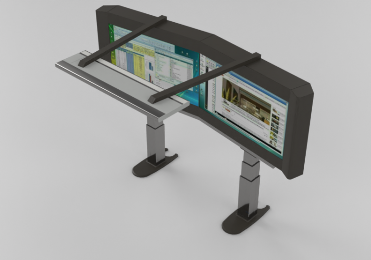 TV e Monitor 3D - Sistema Telas LED de 52" com iluminação -...