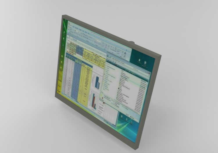 TV e Monitor 3D - Supporto Monitor único de aço - CGM -...
