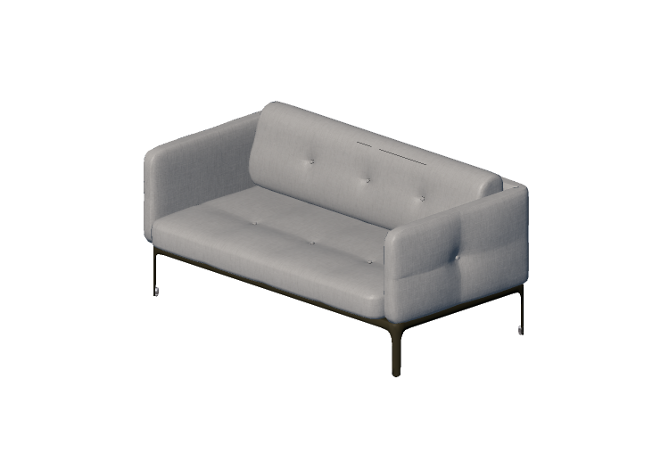3D Sessel und Sofas - 2-Sitzer Sofa - Moroso - Modernista -... 3D Sessel und Sofas - 2-Sitzer Sofa - Moroso - Modernista -...