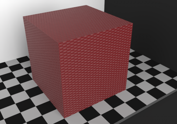 Texturen Wicker - Rubinrot - ACCA software