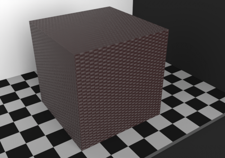 Textura vime - Vermelho escuro - ACCA software
