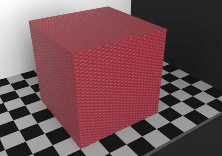 Textura mimbre - Rojo frambuesa - ACCA software