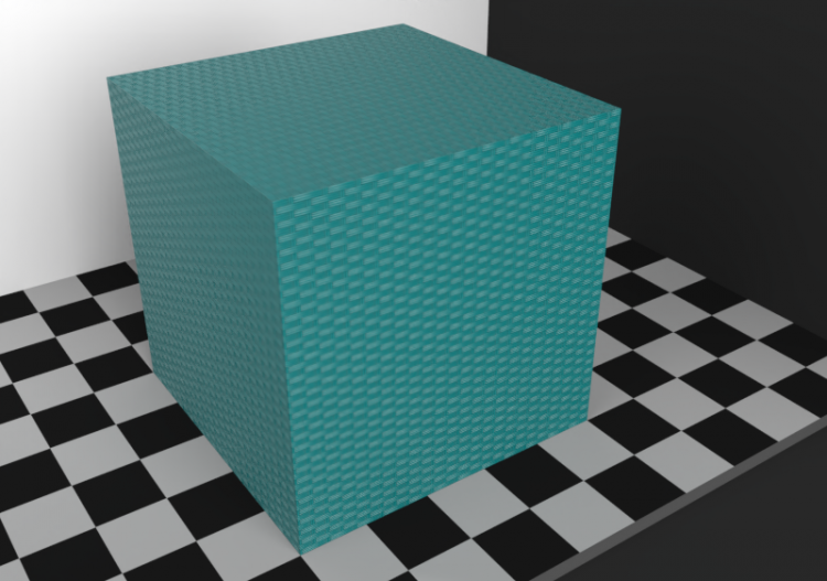 Wicker texture - Turquoise Blue - ACCA software