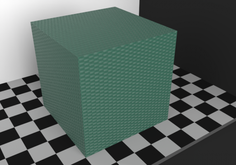 Textura vime - Verde pátina - ACCA software