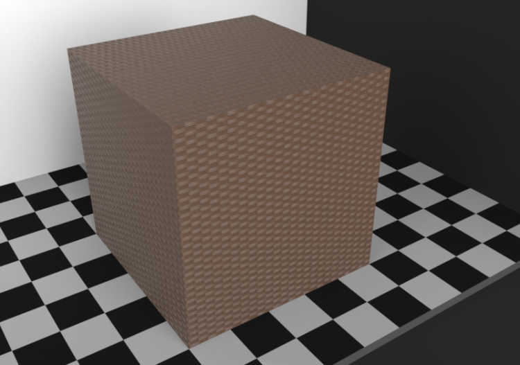 Wicker texture - Pale brown - ACCA software