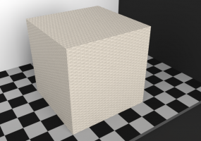 Wicker texture - Creamy white