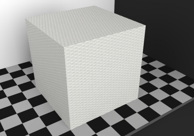 Wicker texture - Signal White - ACCA software