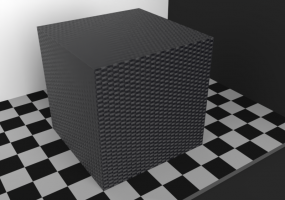 Wicker texture - Deep Black