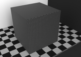 Wicker texture - Traffic Black