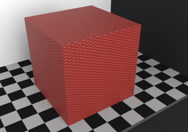 Wicker texture - 火红色 - ACCA software