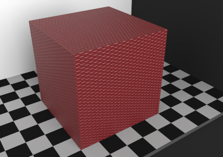 Texture vimini - Rosso rubino - ACCA software
