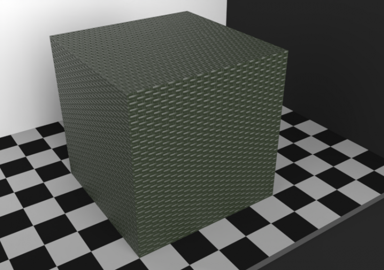 Texturen Wicker - Chromoxidgrün - ACCA software