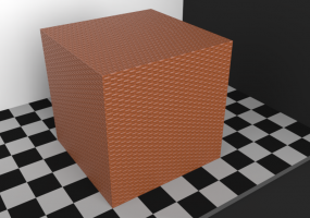 Wicker texture - Brown orange