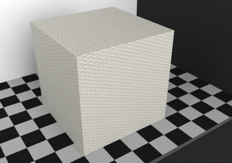 Texture osier - Blanc gris - ACCA software