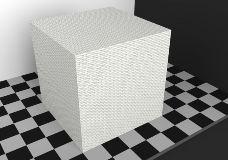 Wicker texture - Signal White - ACCA software