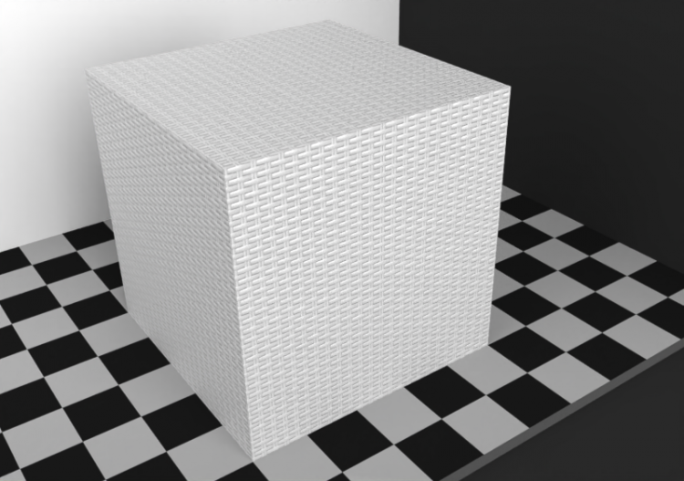 Wicker texture - White papyrus - ACCA software