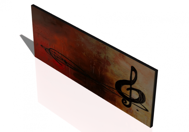 Quadros 3D - quadro+moderno+musica - ACCA software